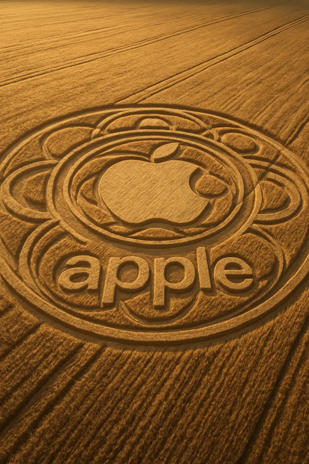 Corp circle apple logo