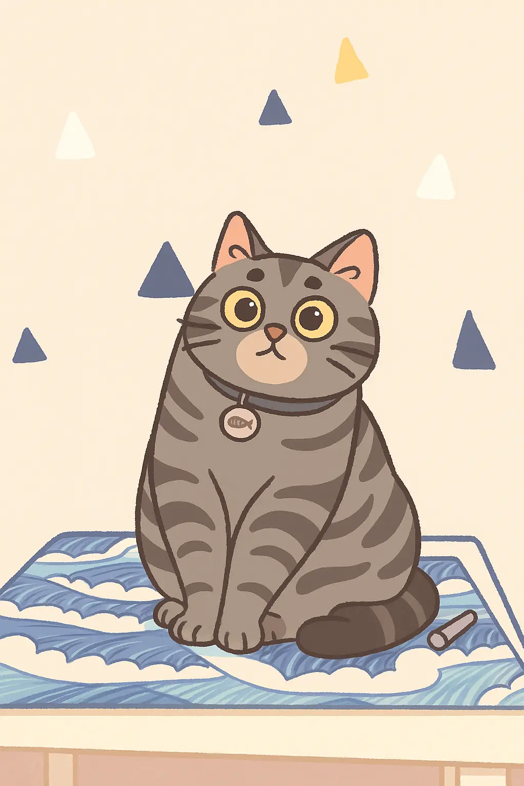 Cartoon cat