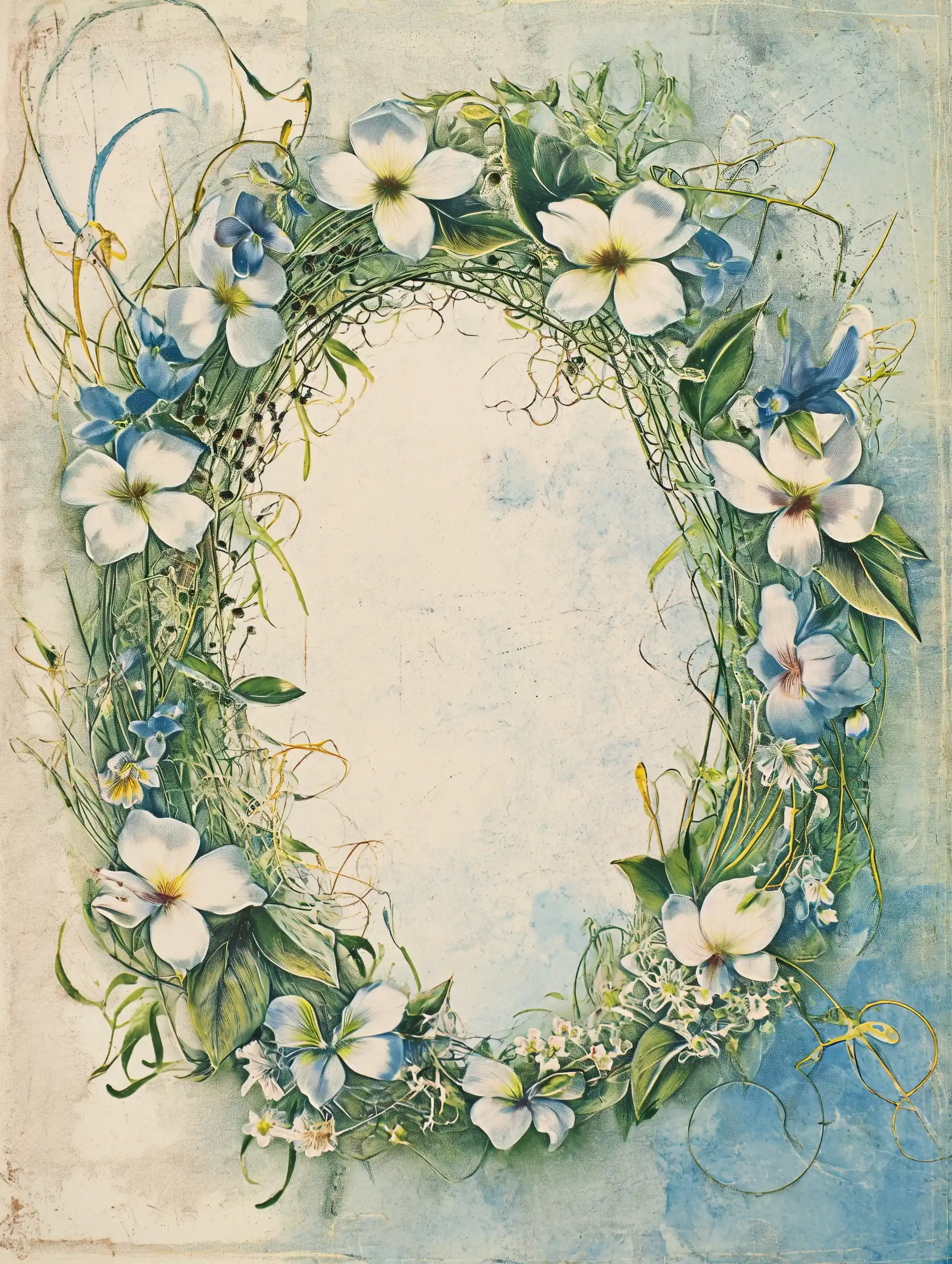 Floral Wreath Prayer Journal