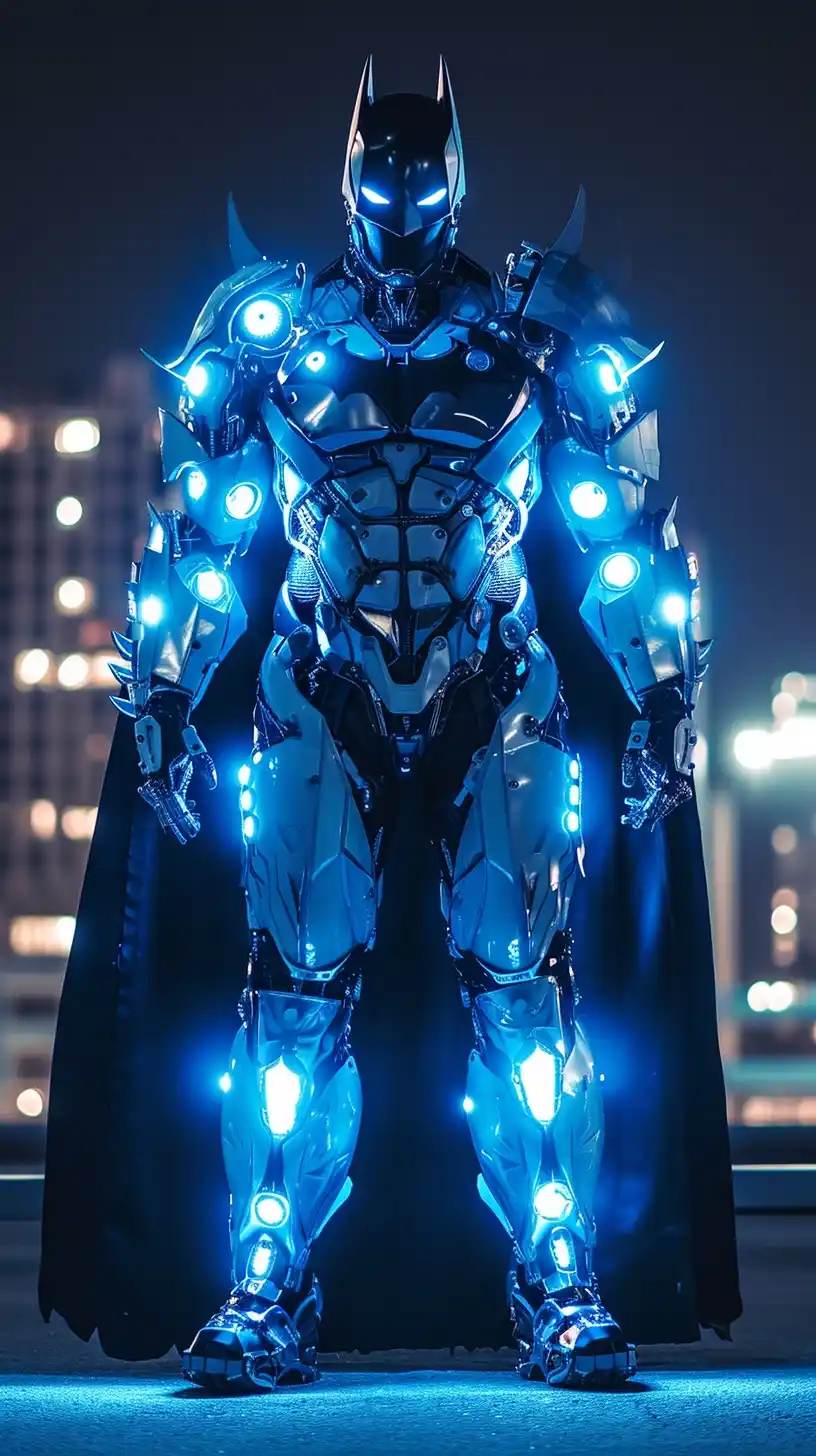 Hi-Tech Cyberpunk Batman