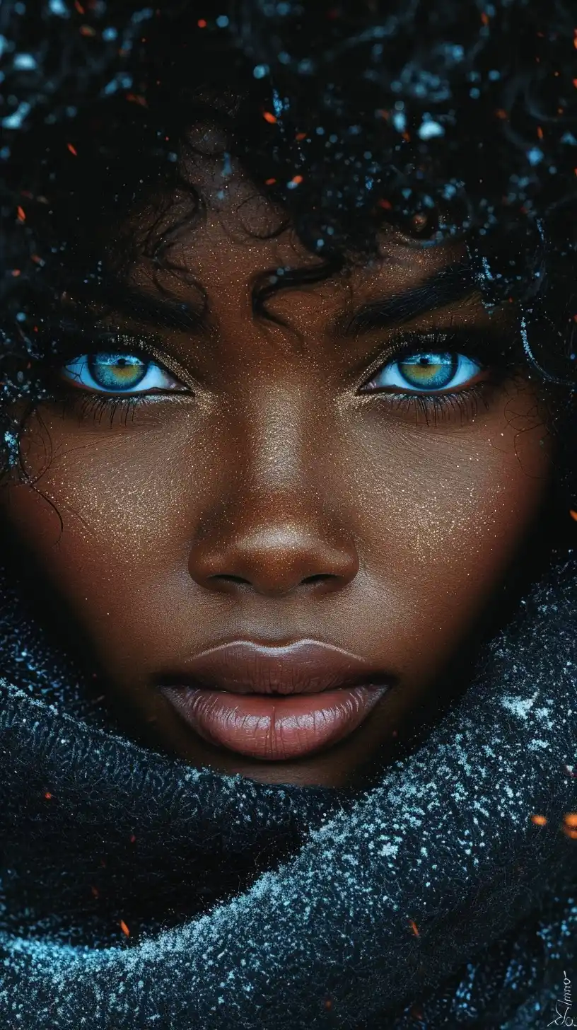 Enchanting African-American Portrait