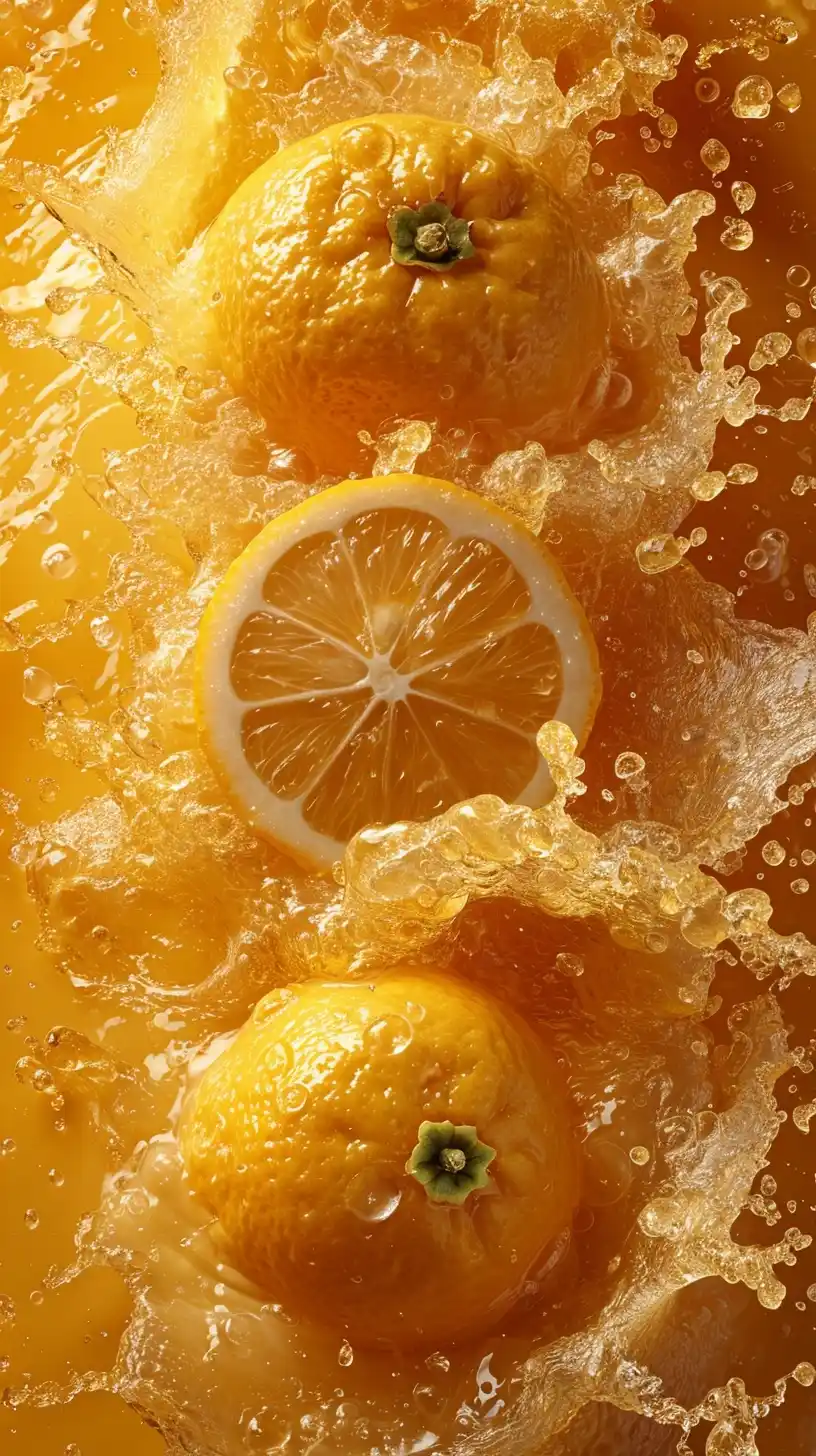 Vibrant Yuzu Splash