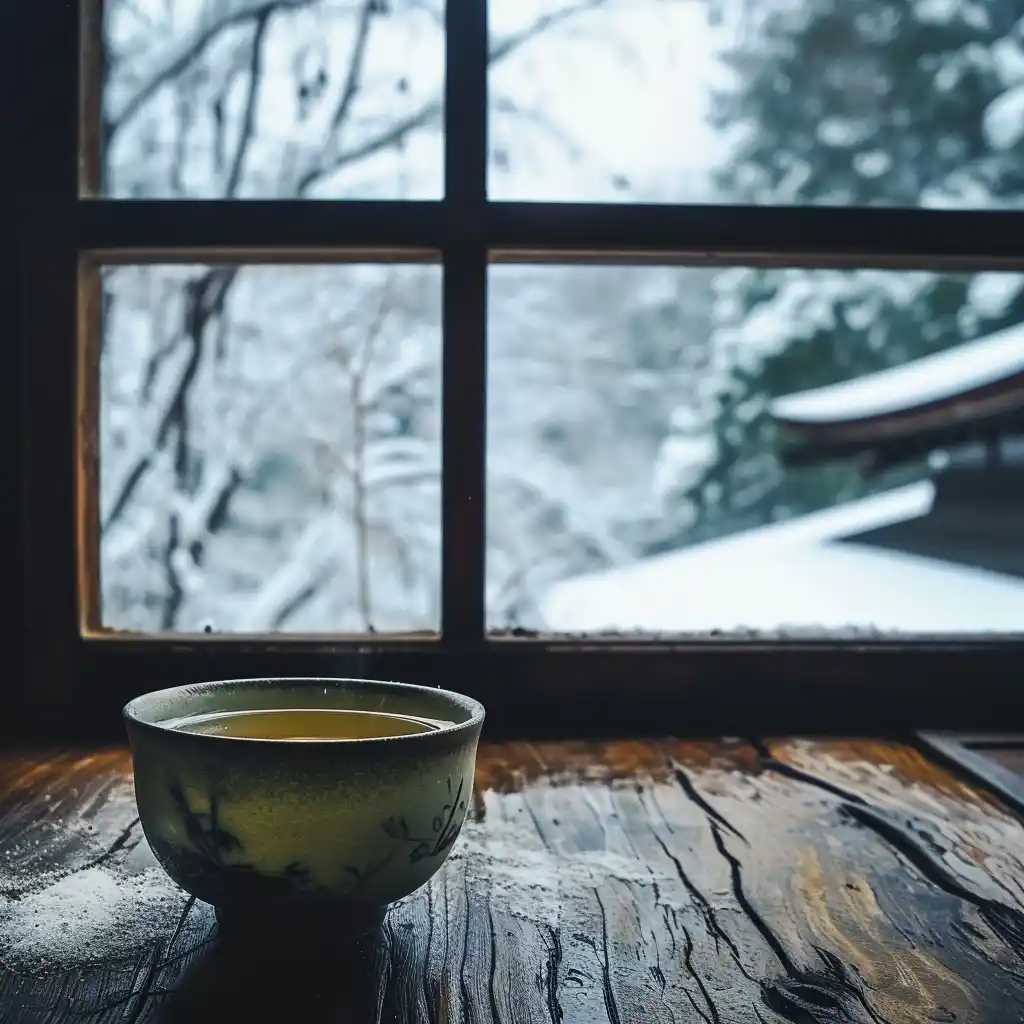 Cinematic Japanese Tea Cup
