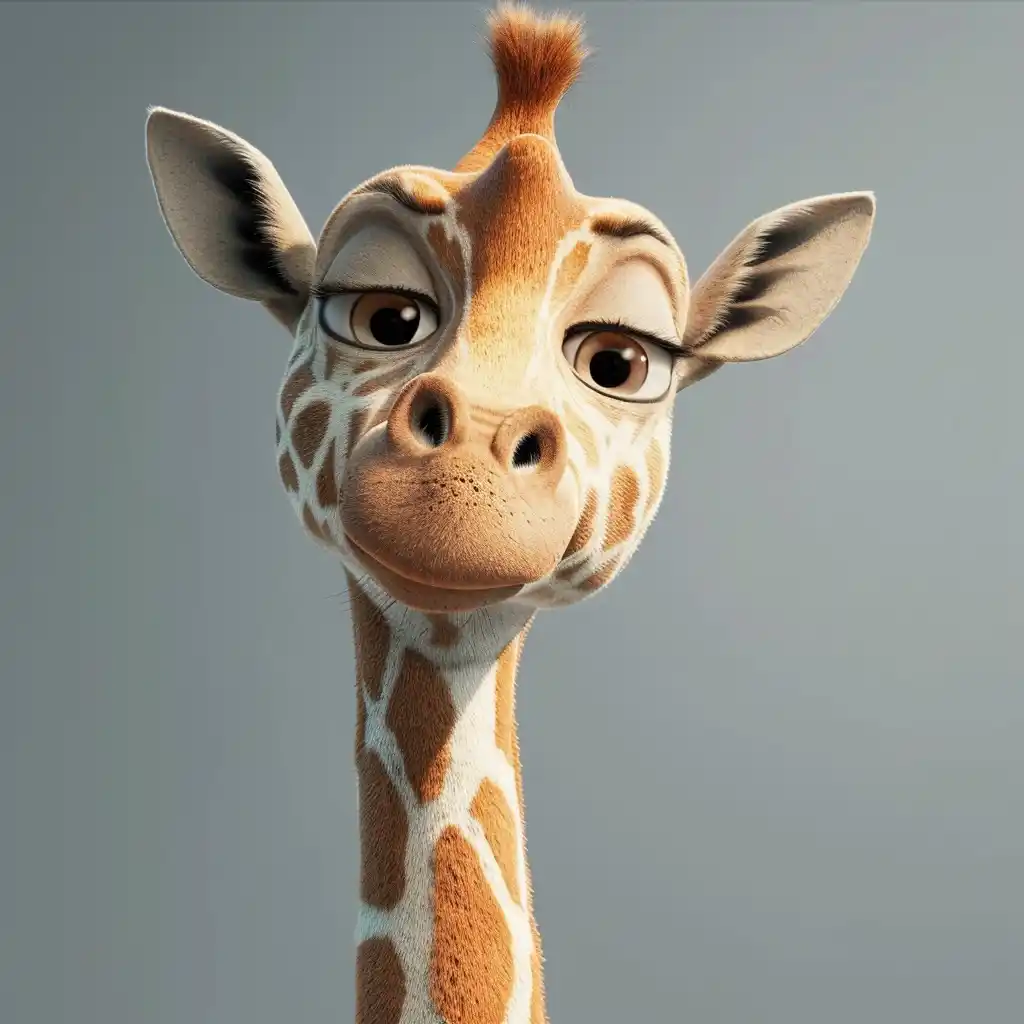 Confident Pixar Giraffe