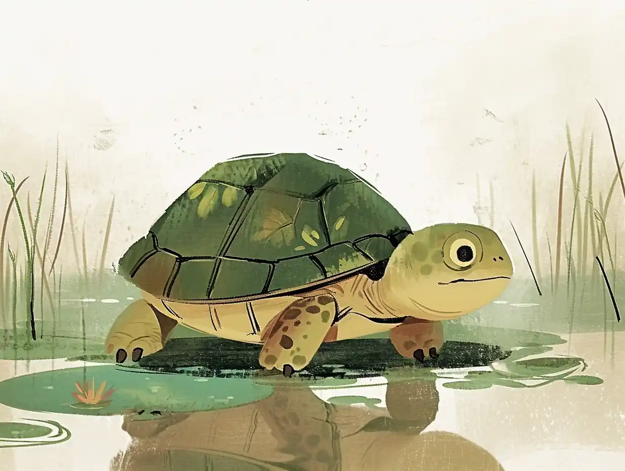 Cozy Pond Turtle