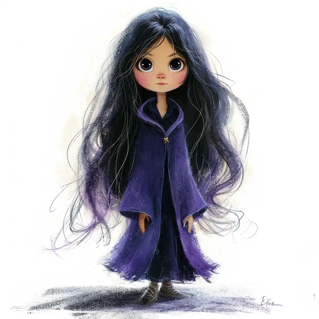 Wizard Girl in Raw Style