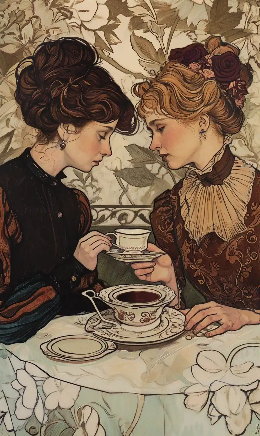Tea Cup Reflections