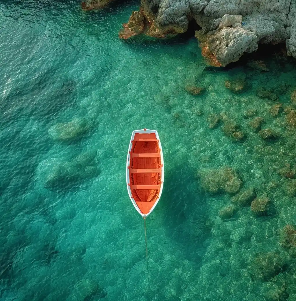 Oceanic Boat Agfa Vista Aerial Abstractions