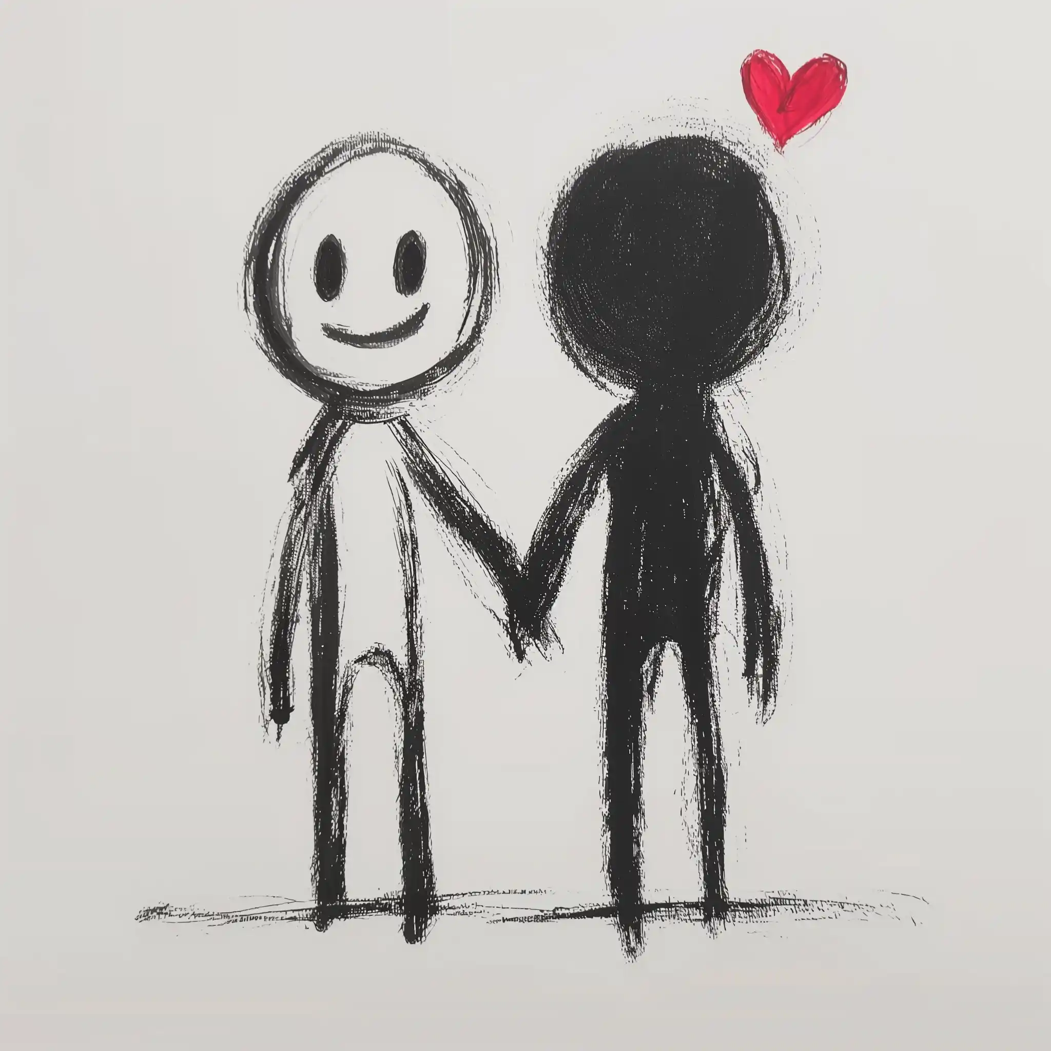 Hand-drawn Stick Figures