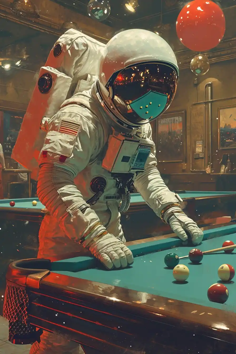 Ansins Astronaut Billiards