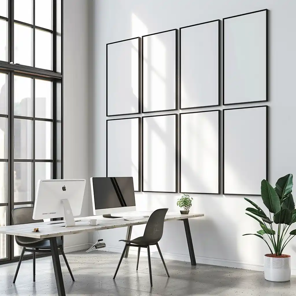 Modern Office Ad Posters