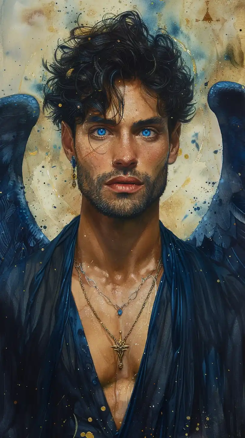 Sorcerer with Angel Wings