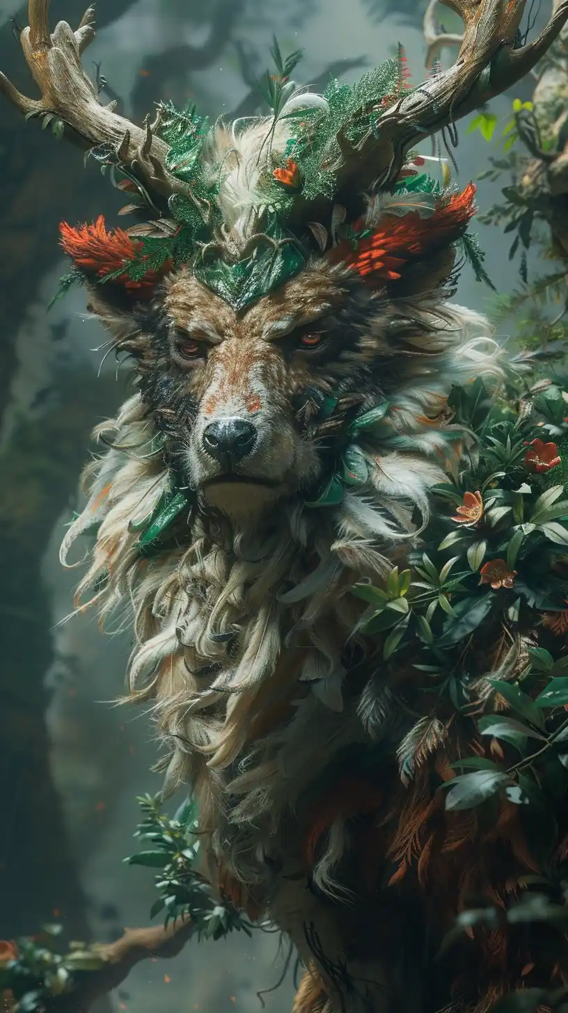 Majestic Mandrill Guardian