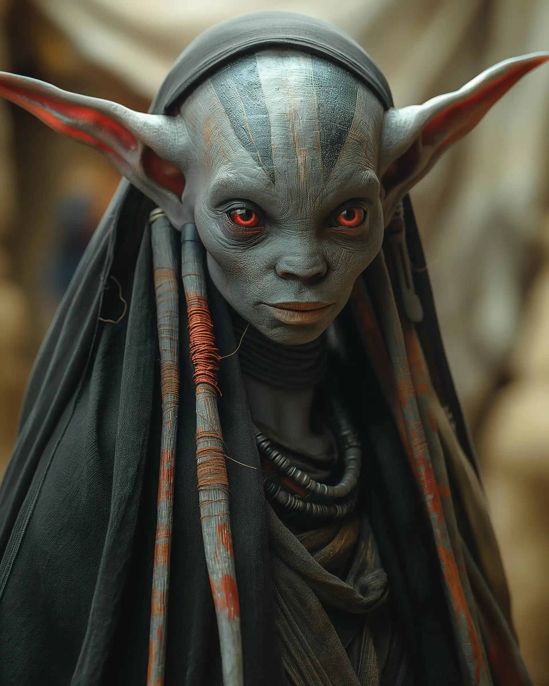 Dark Elf in Mos Eisley