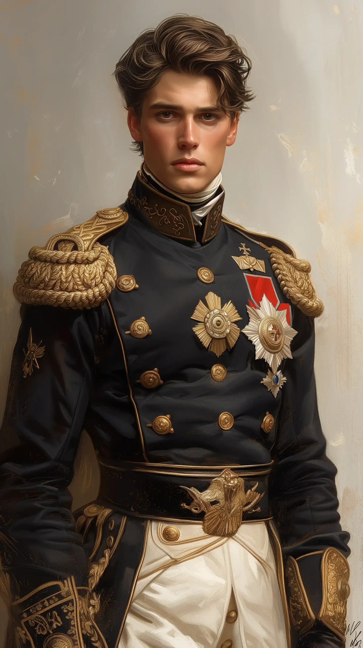 Ideal Soldier Portrait