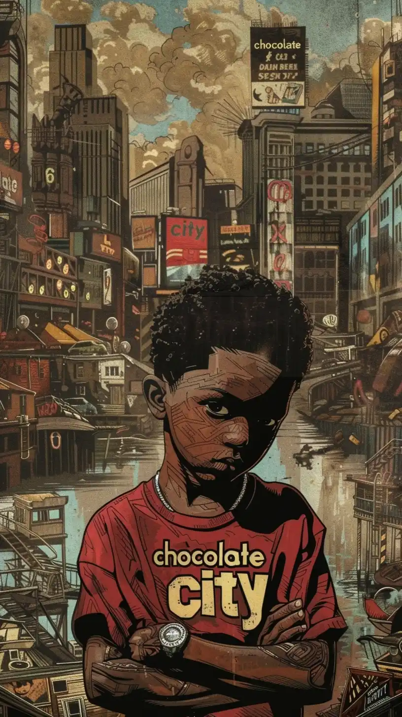 Typographic Hip-Hop City