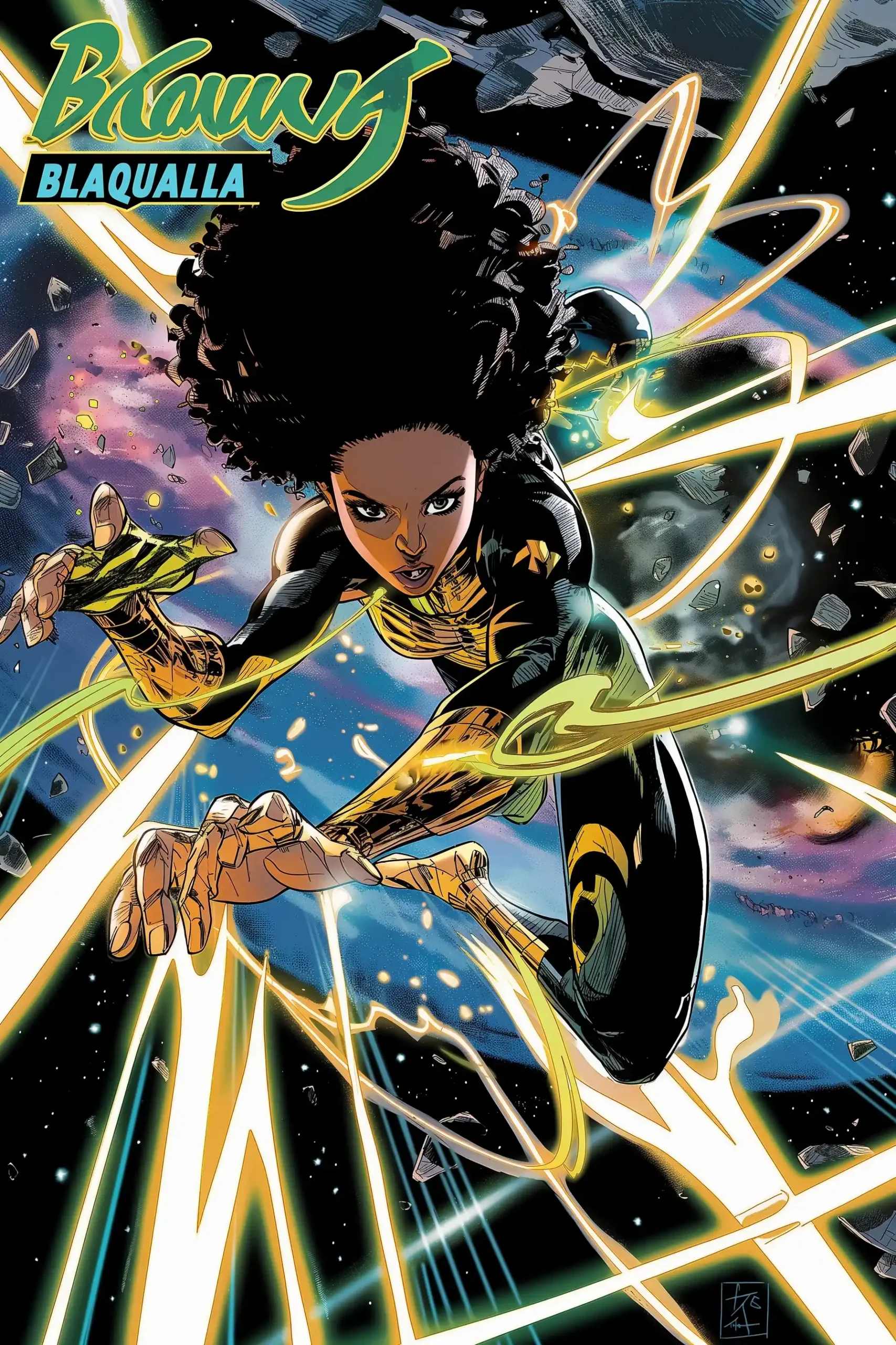 Cosmic Afro Warrior