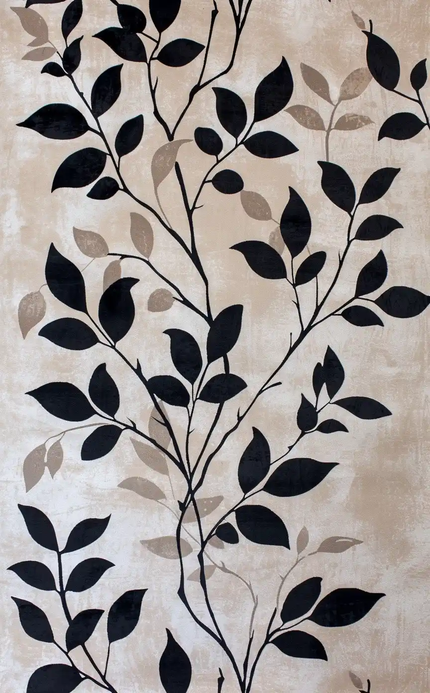 Minimalist Plant Pattern