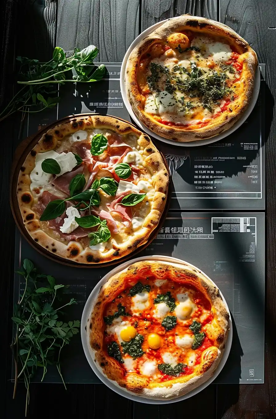 Italian Pizza Trio Hasselblad Capture