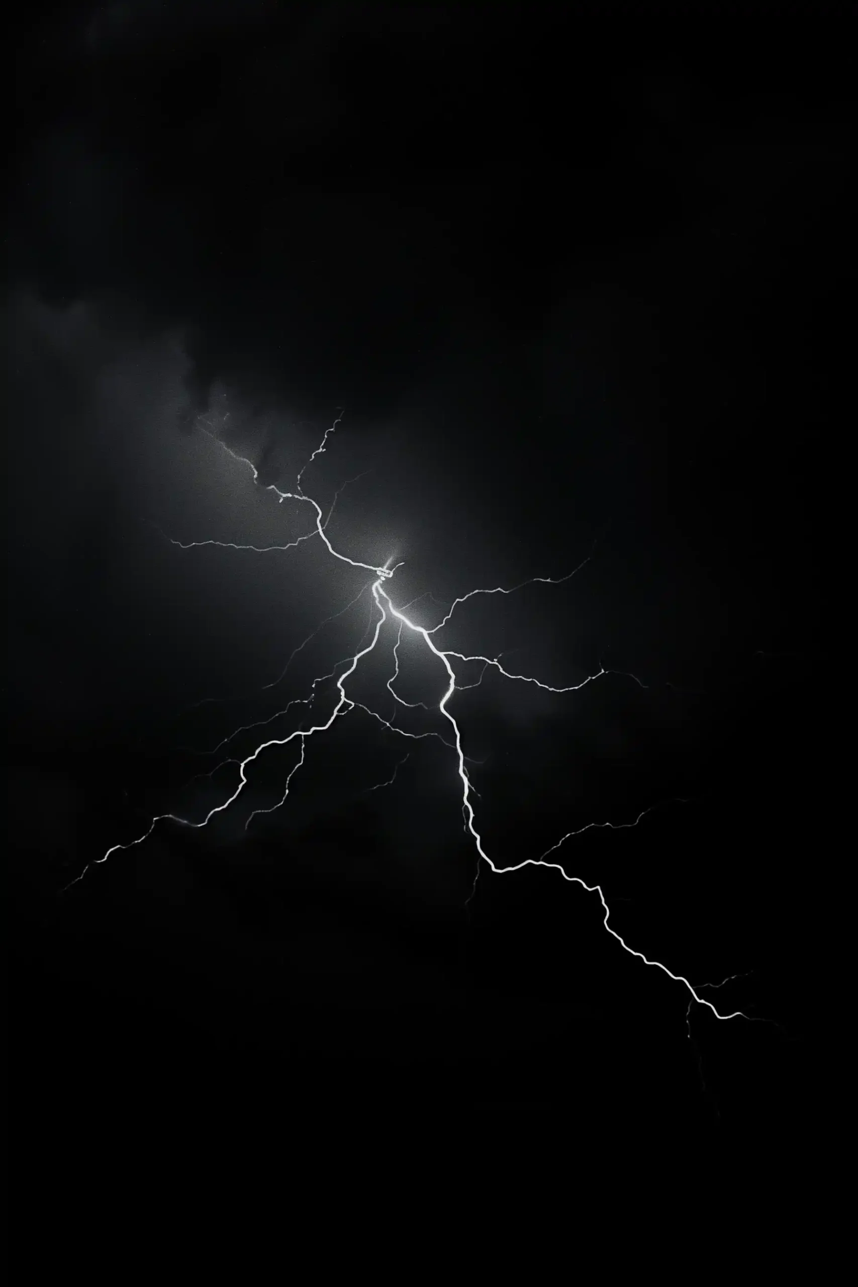 Sharp White Lightning