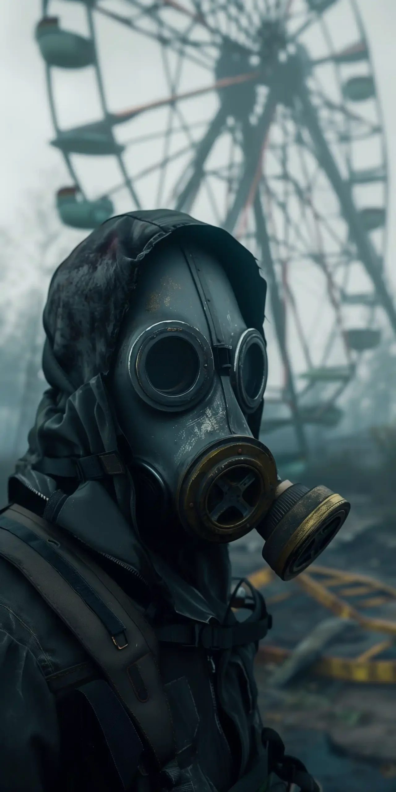 Toxic Gas Mask in Chernobyl