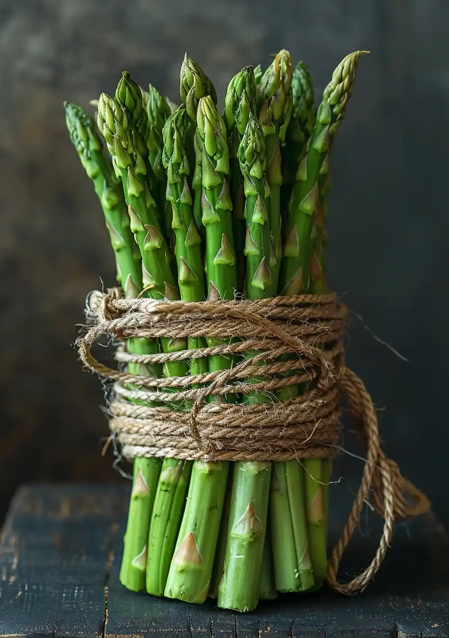 Minimalist Asparagus Still Life