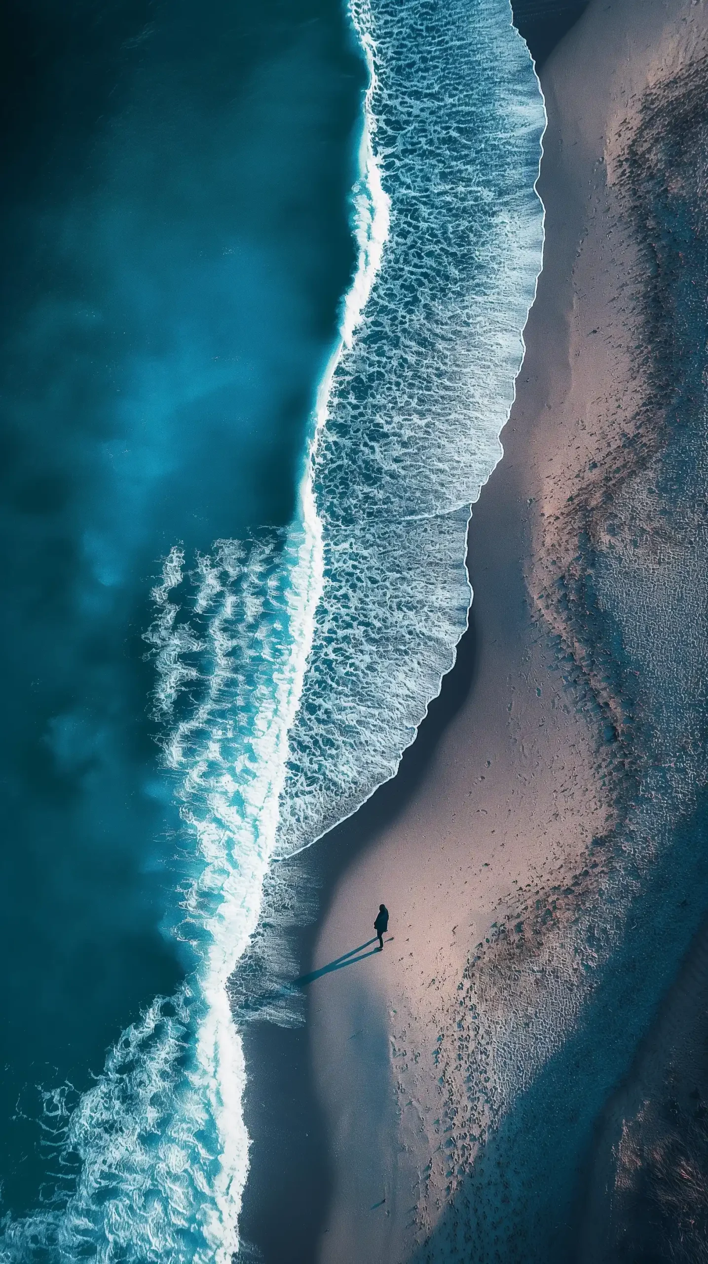 Twilight Beach in Raw