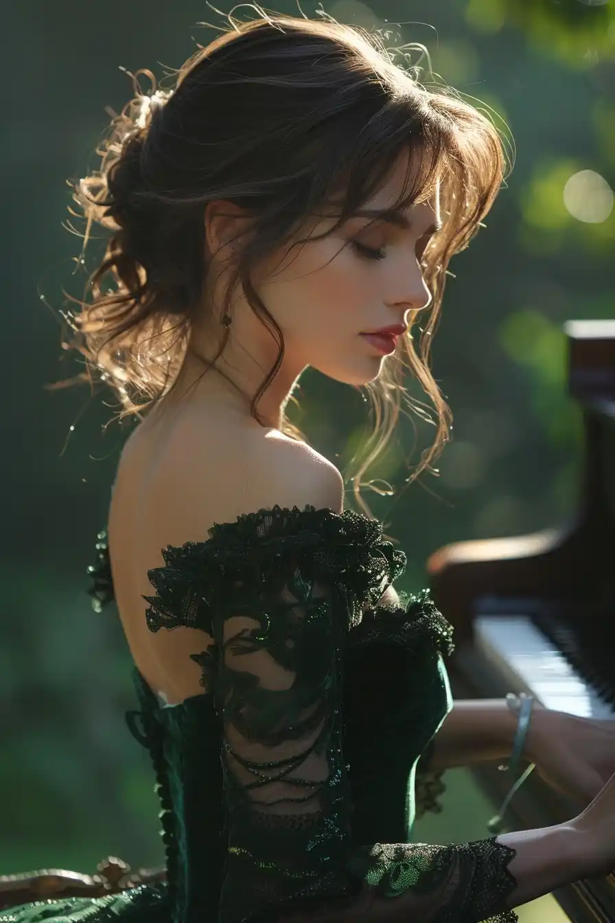 Piano Player Portrait