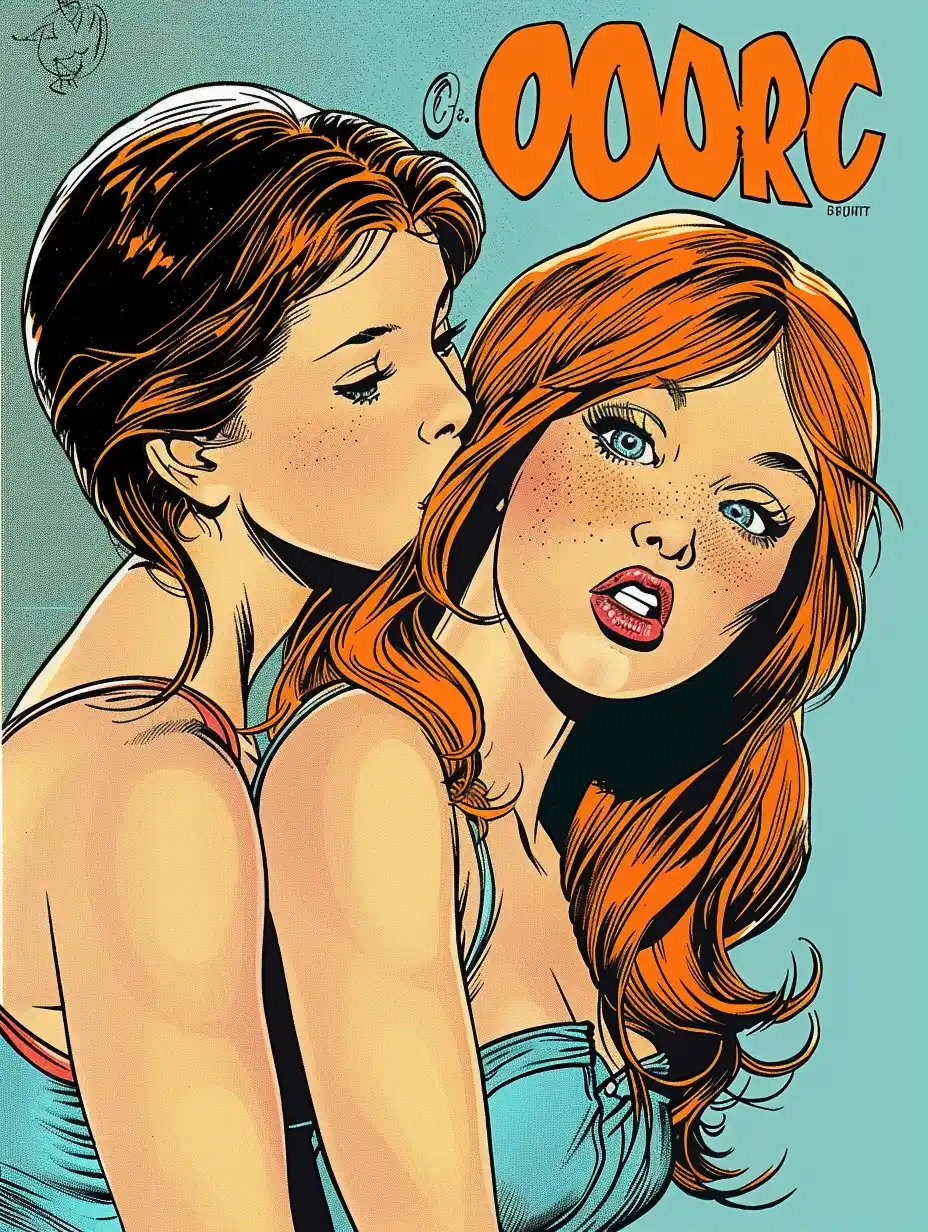 Comic Women in Pastels