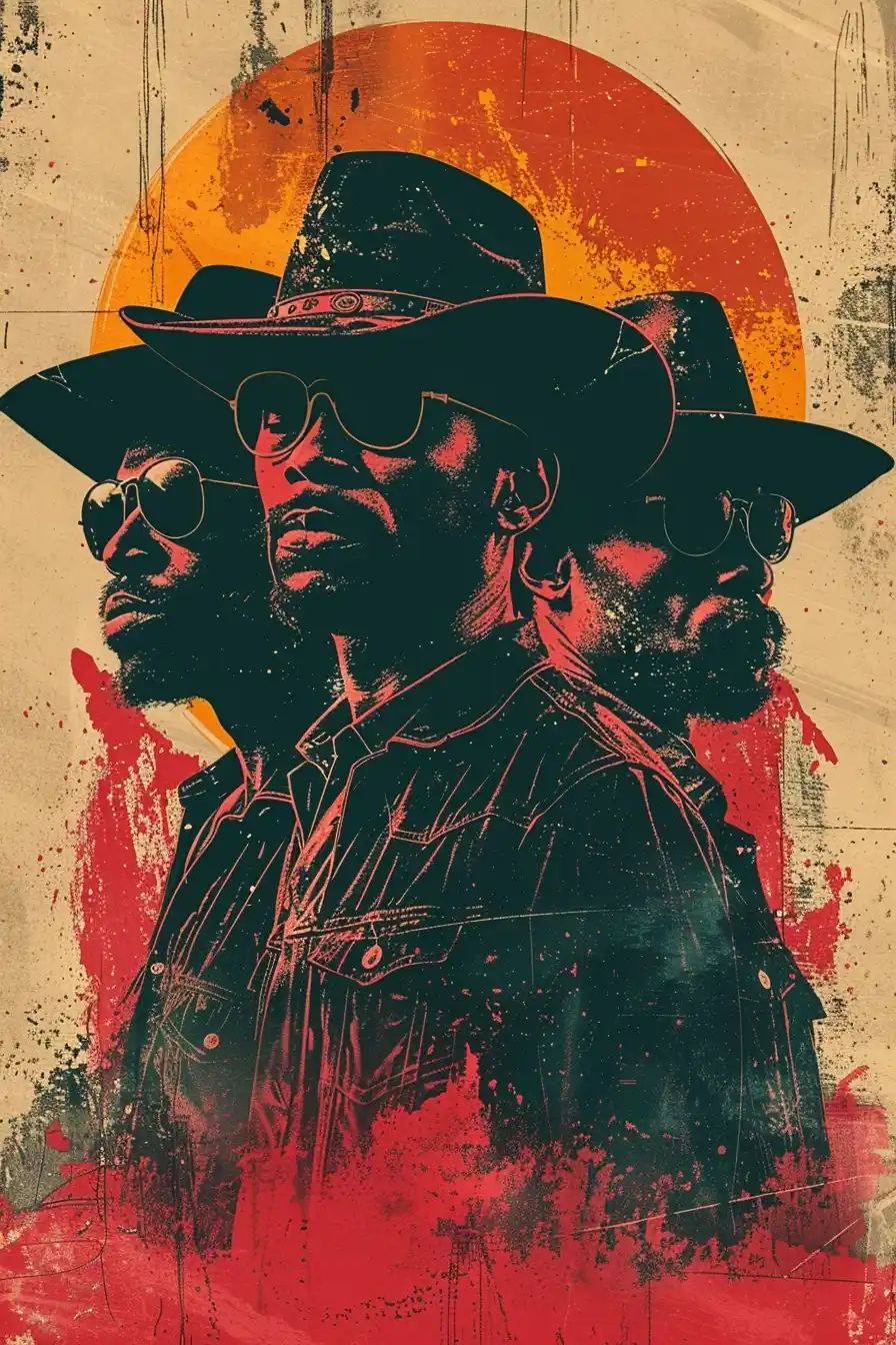 Vintage Cowboy Chaos