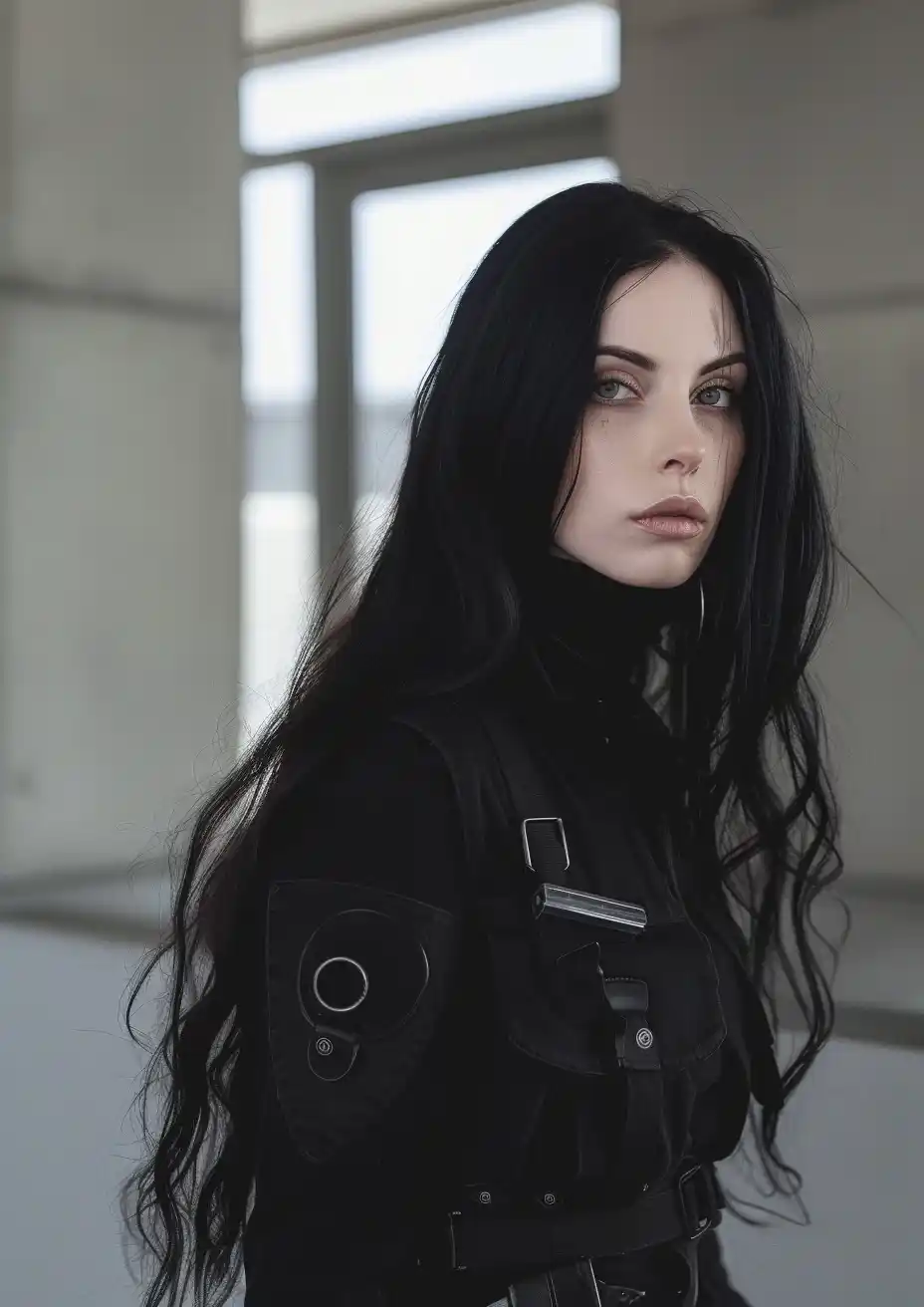 Gothic Airport Security Guard