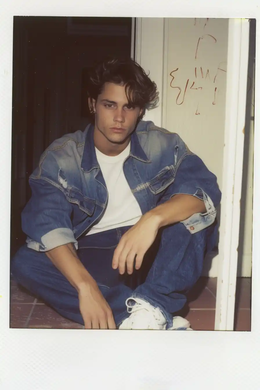 90s Cameron Polaroid Portrait