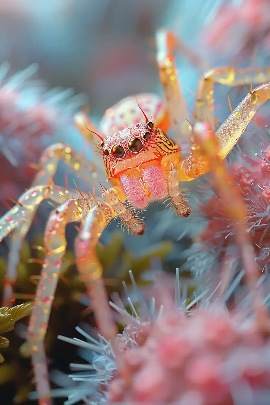 Plastic Spider in Sugimori Style
