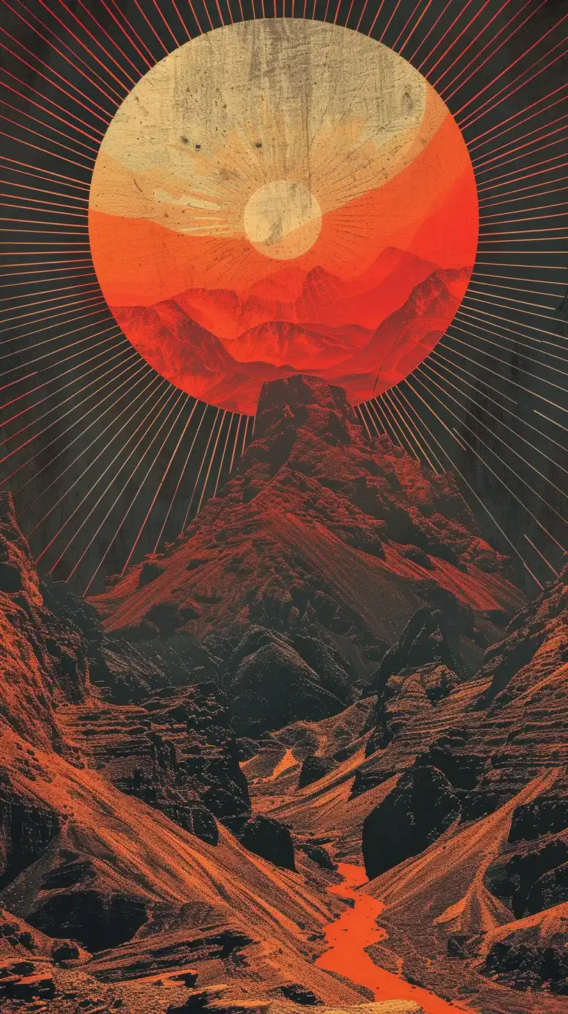 Experimental Sunrise Fractals