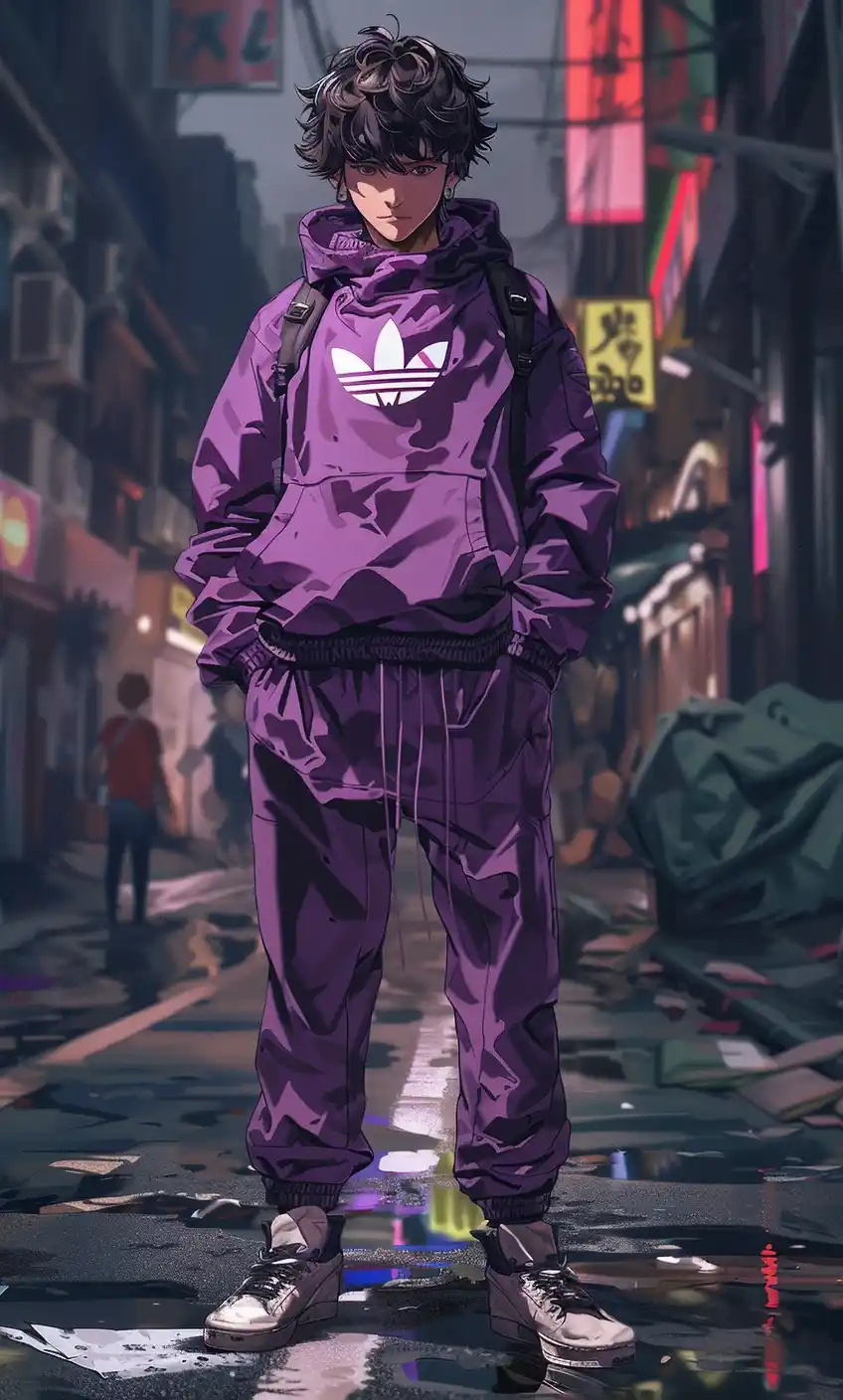 Anime Adidas Fighter Vector Battle