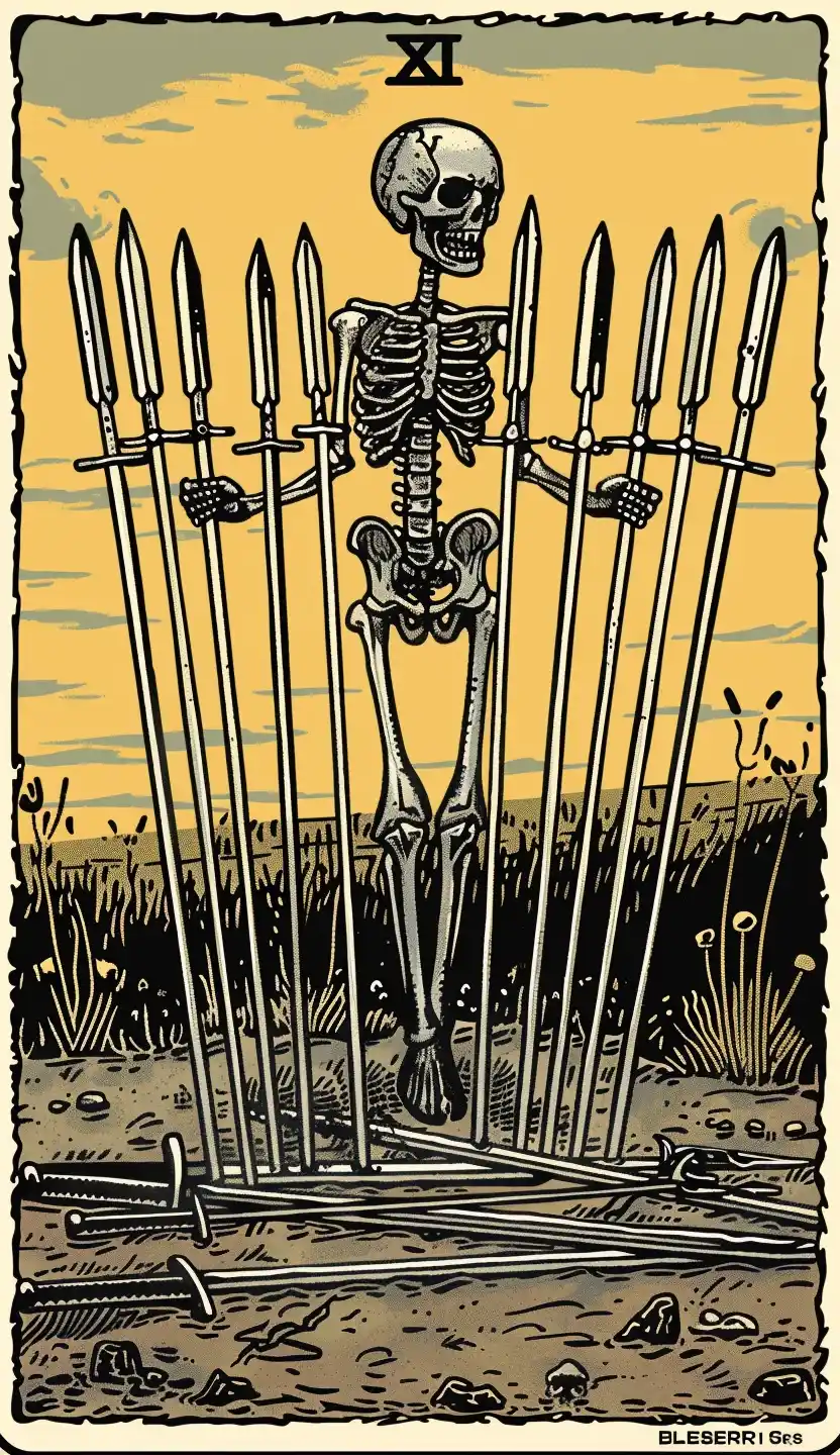 Tripping Tarot Swords