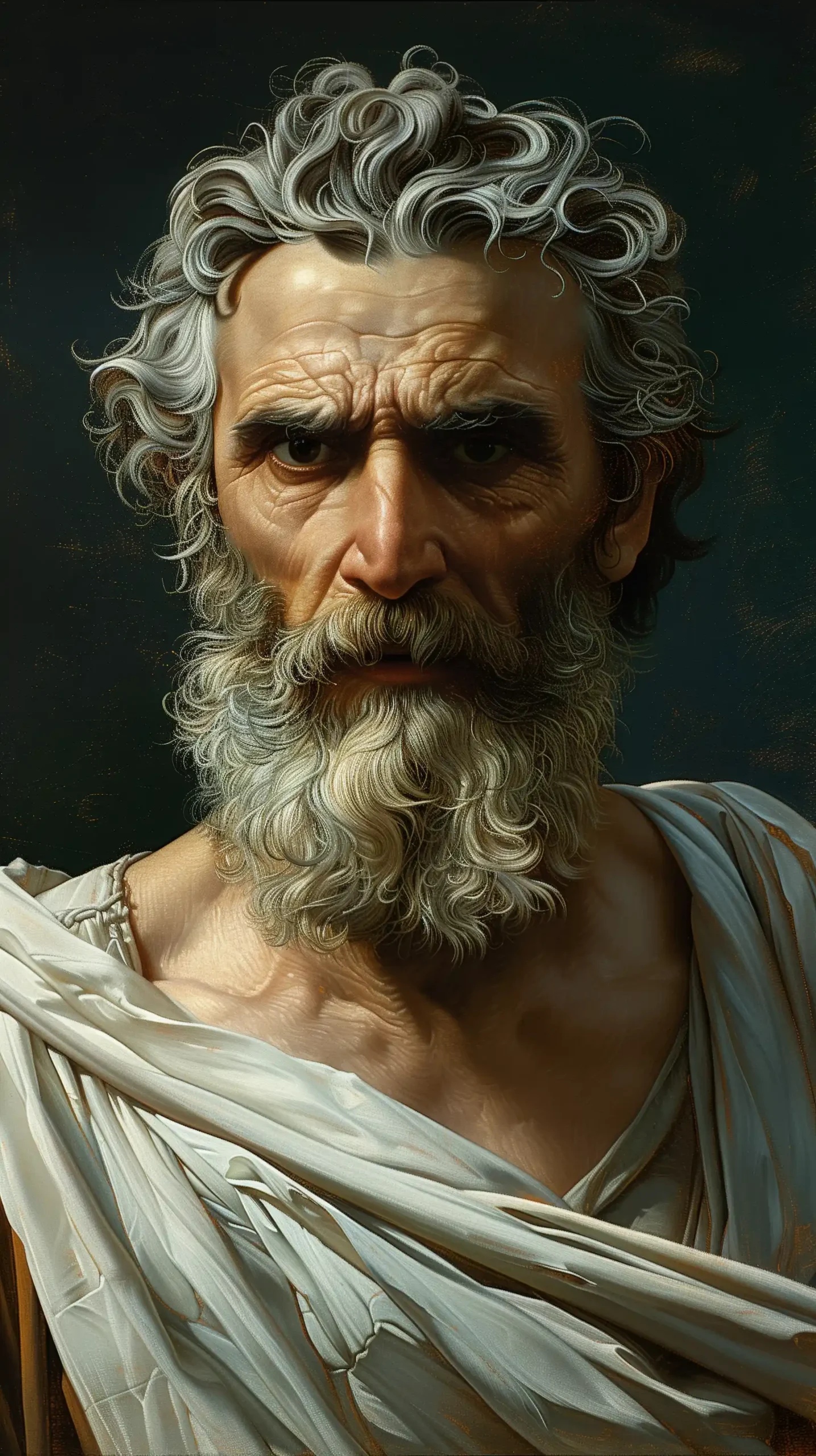 Stoic Epictetus by Bouguereau