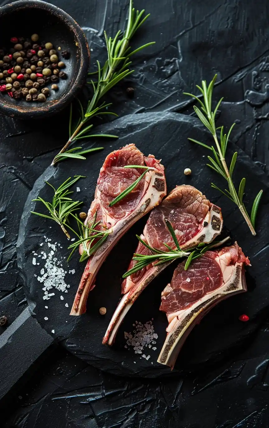 Marbled Lamb Cutlet Raw Delight