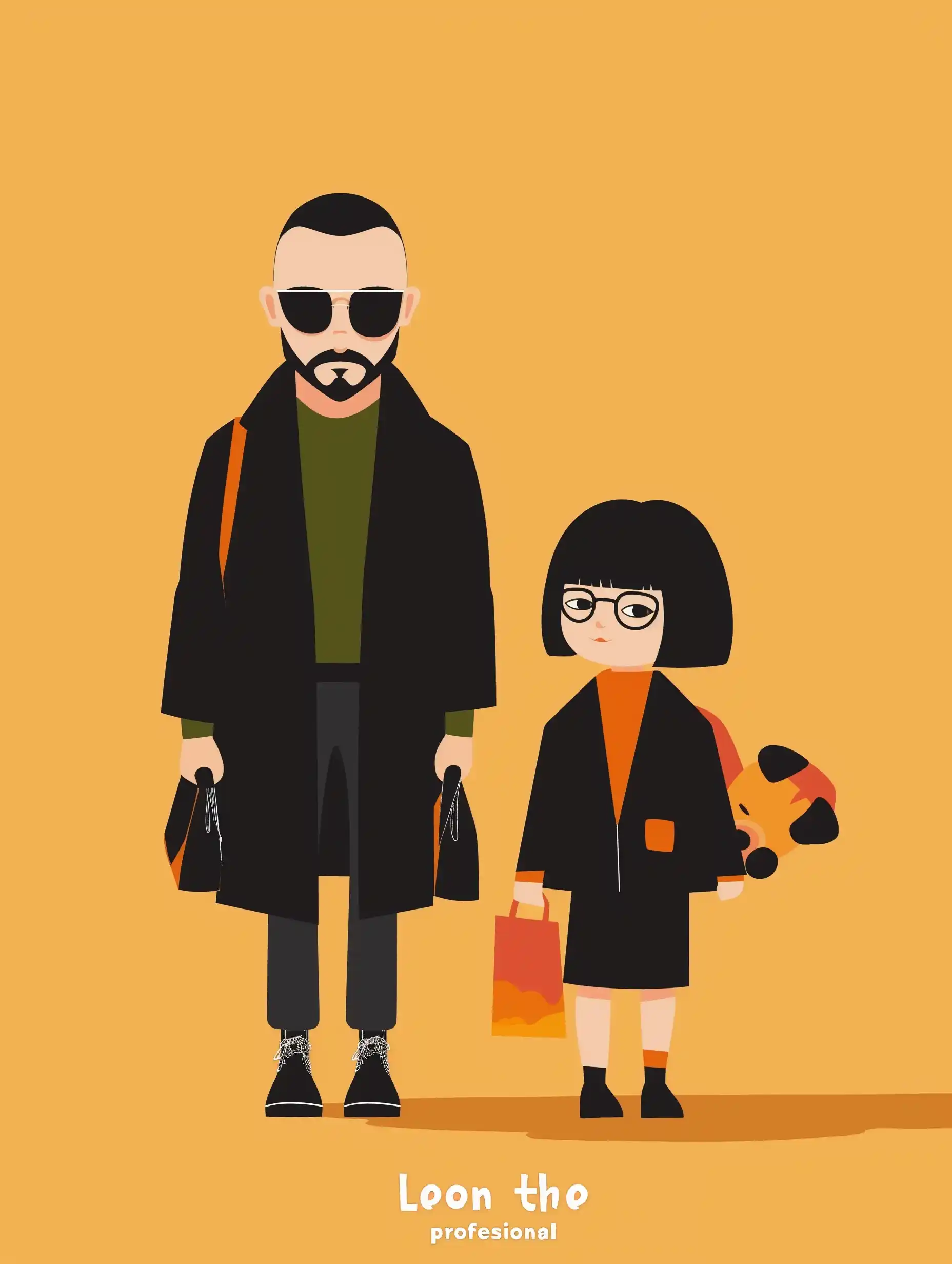 Flat Leon  Matilda