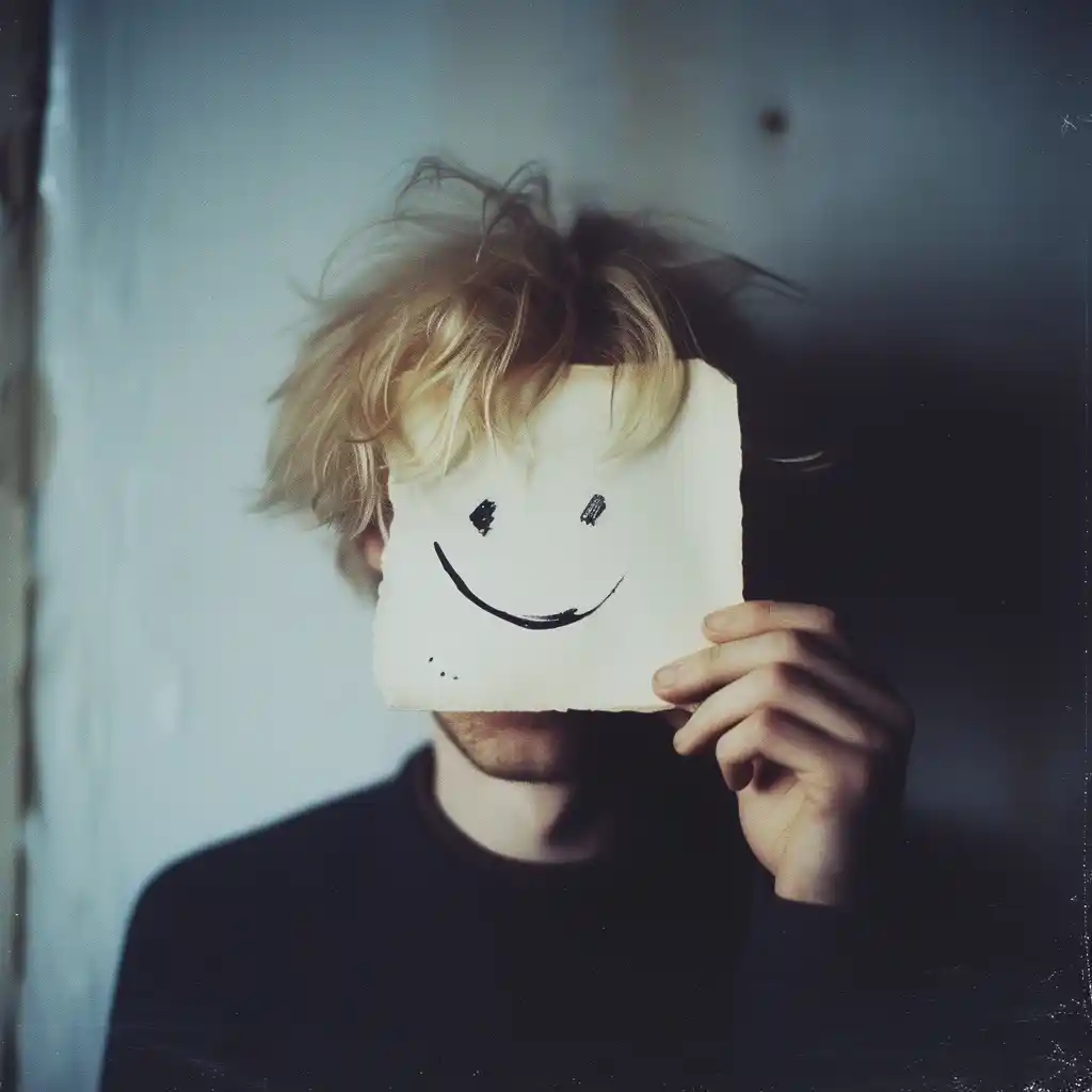 Blurred Smiley-Faced Model
