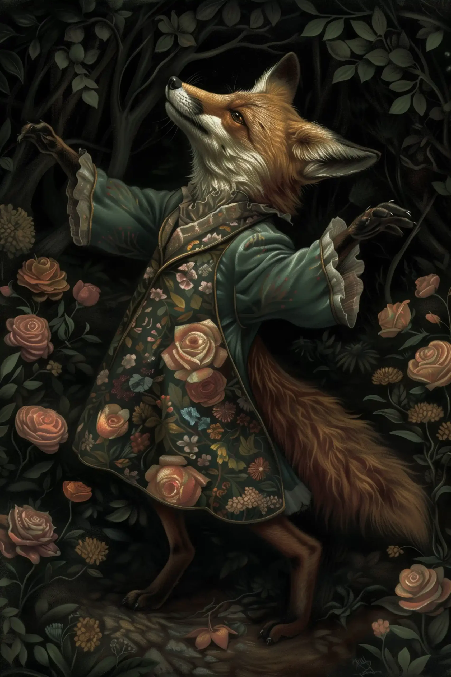Vintage Fox in Morris Forest