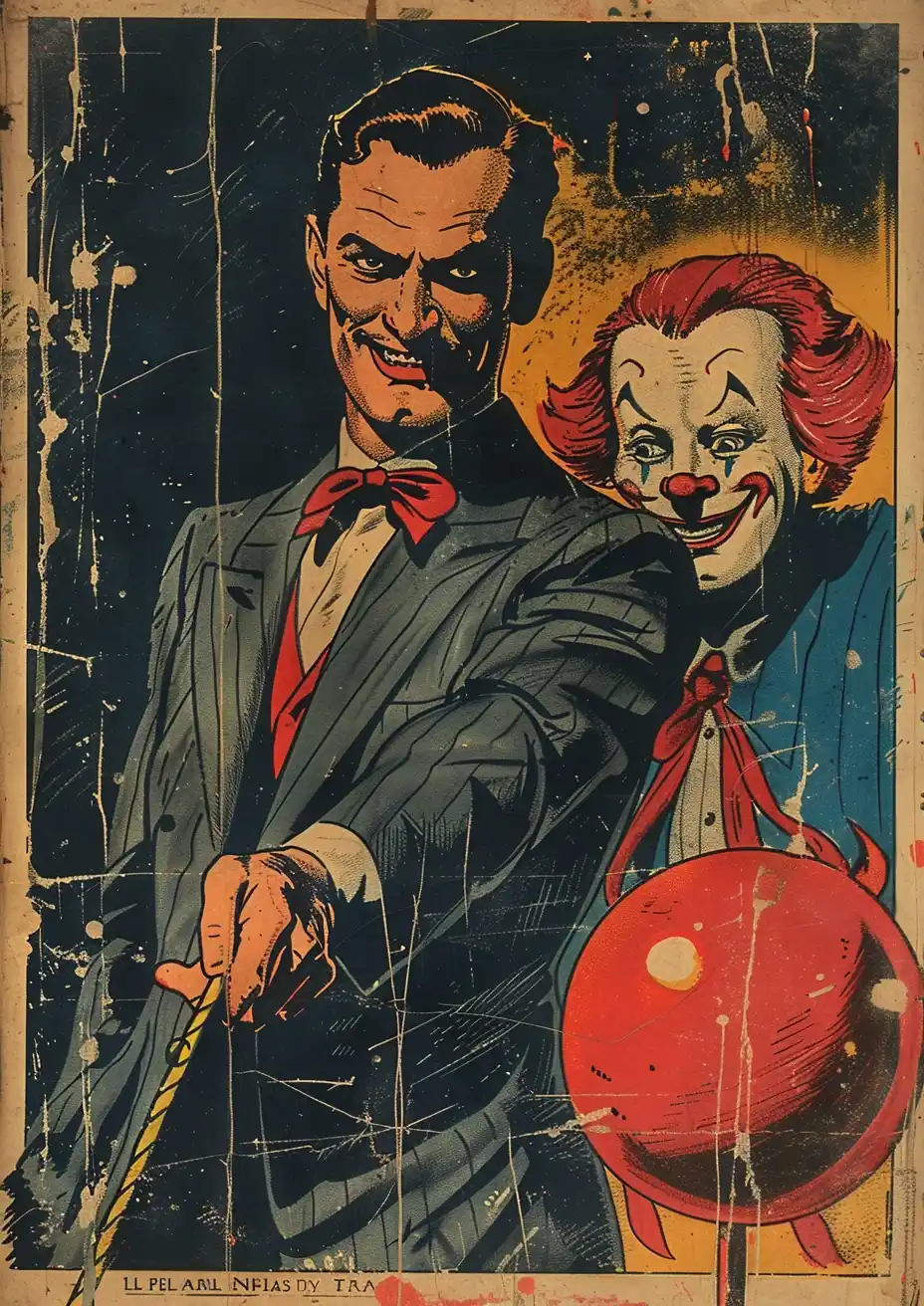 Retro Circus Whip Act