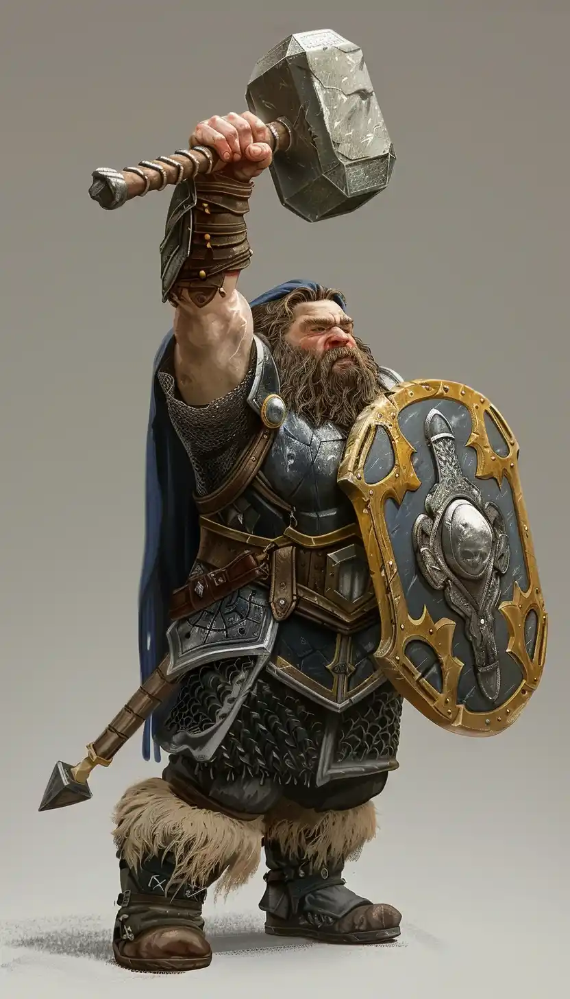 Dwarven Paladin Triumph