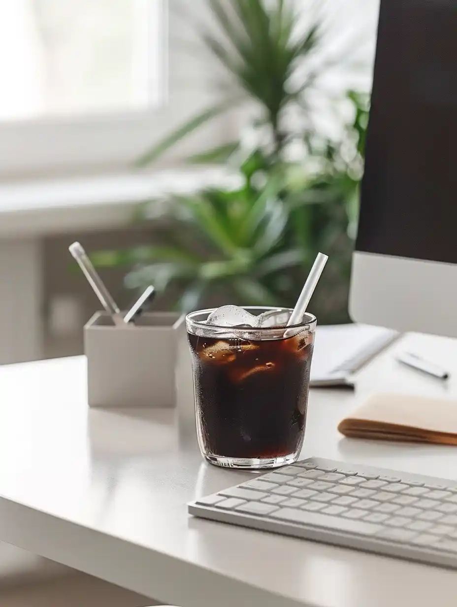 Minimalist Office Setup
