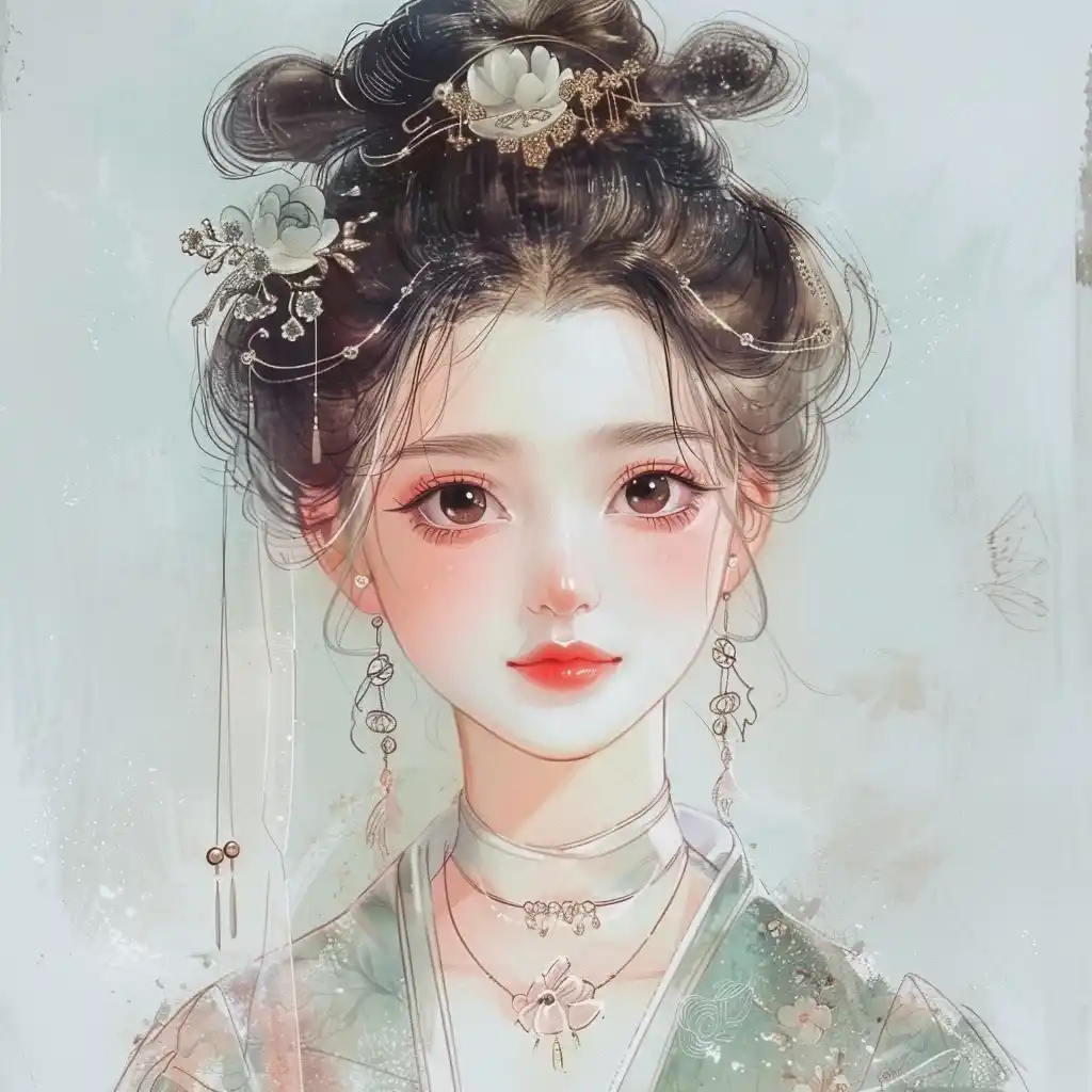 Cartoon Chinese Princess