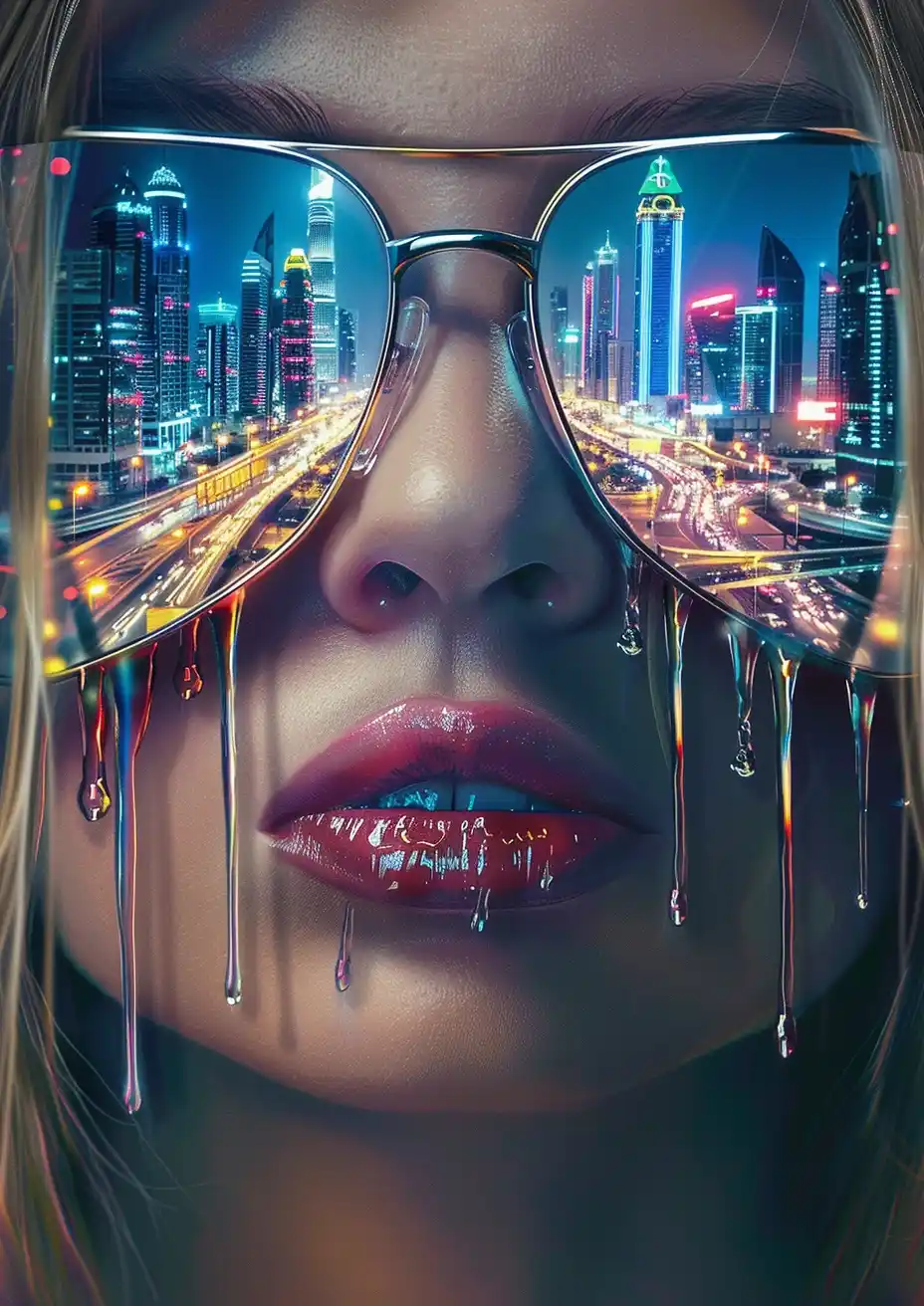 Urban Reflections in Sunglasses