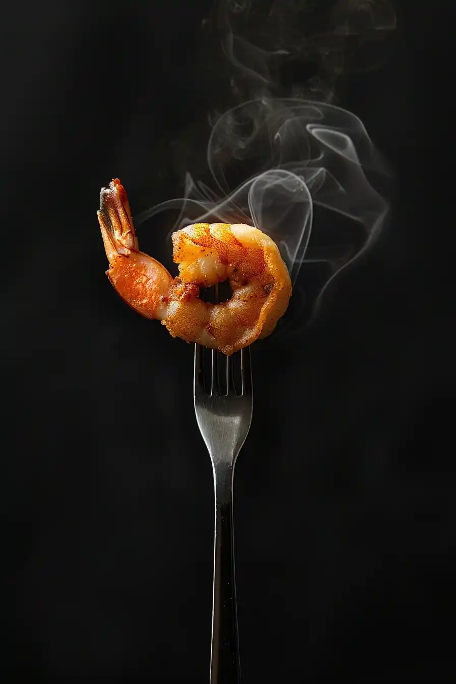 Hyper Realistic Shrimp Fork