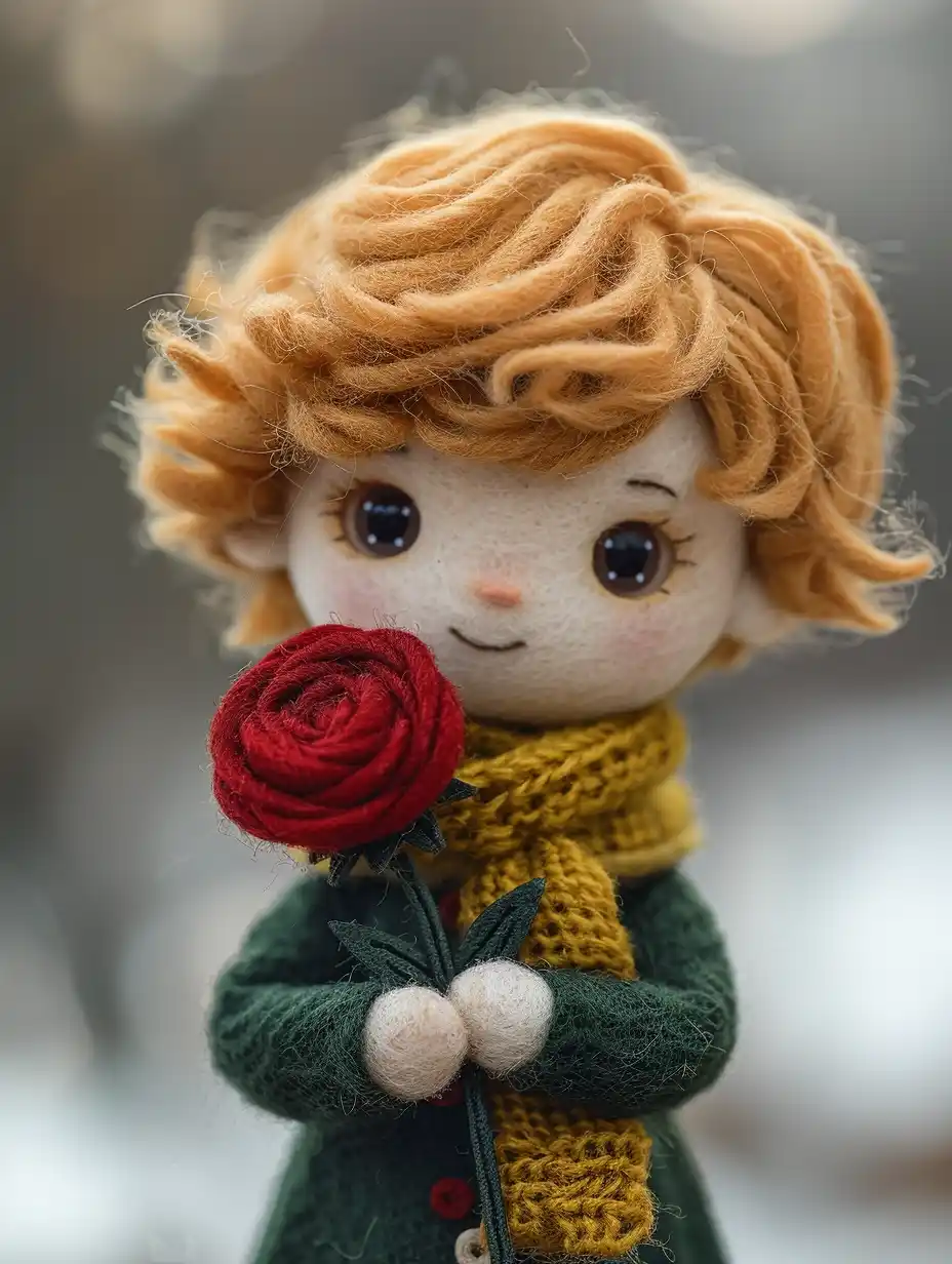 Felt Chibi Prince