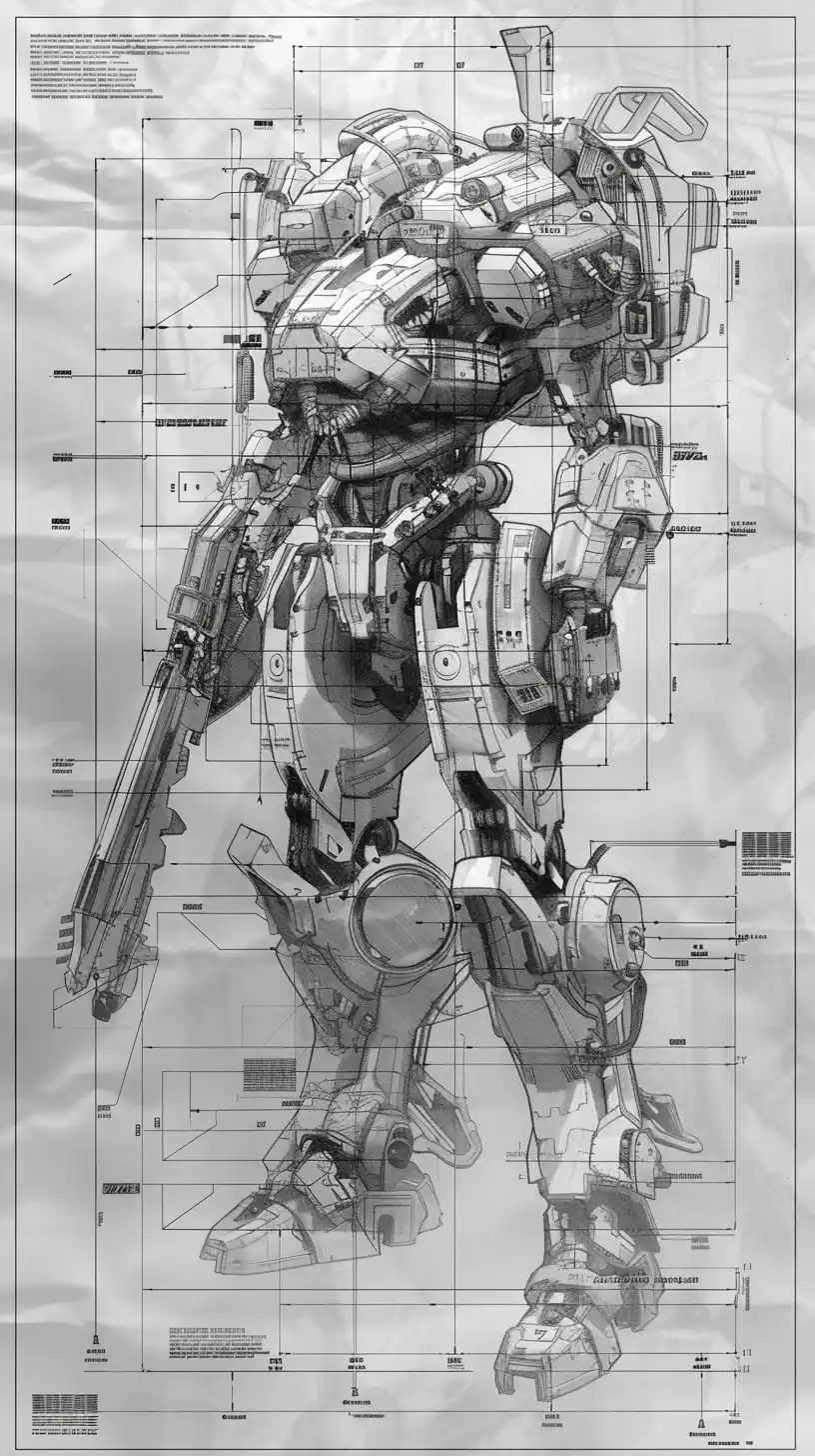 Detailed Wraith Blueprint
