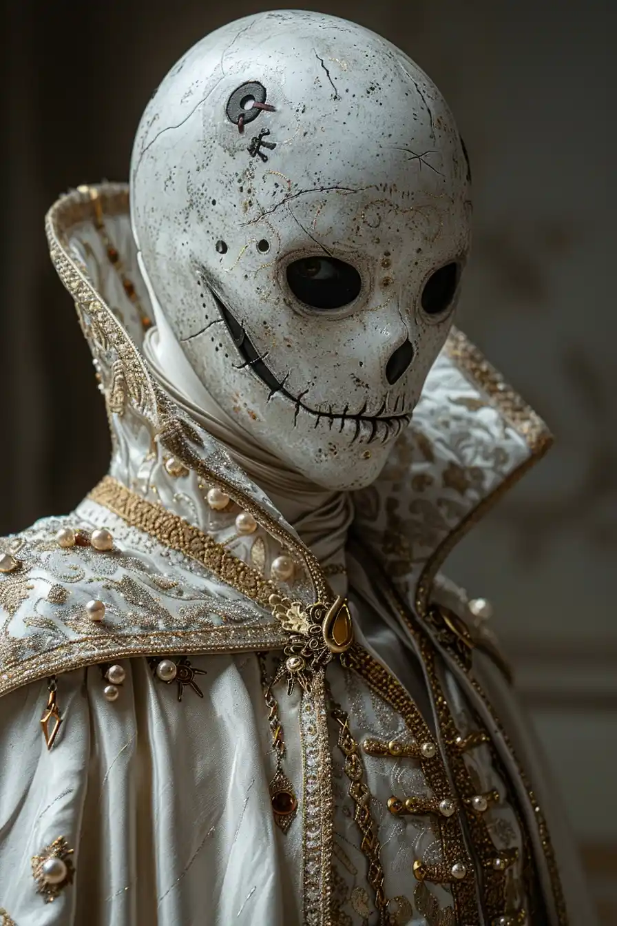 Hyperreal Assassin in Devil Mask